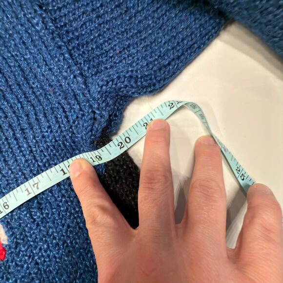 80s abstract sweater by Bramble Lane, size medium women's sweater patterned M - Picture 4 of 5